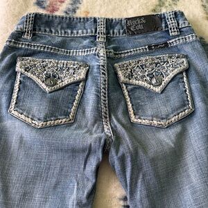Rock & Roll Cowgirl Blue Boot Cut Jeans